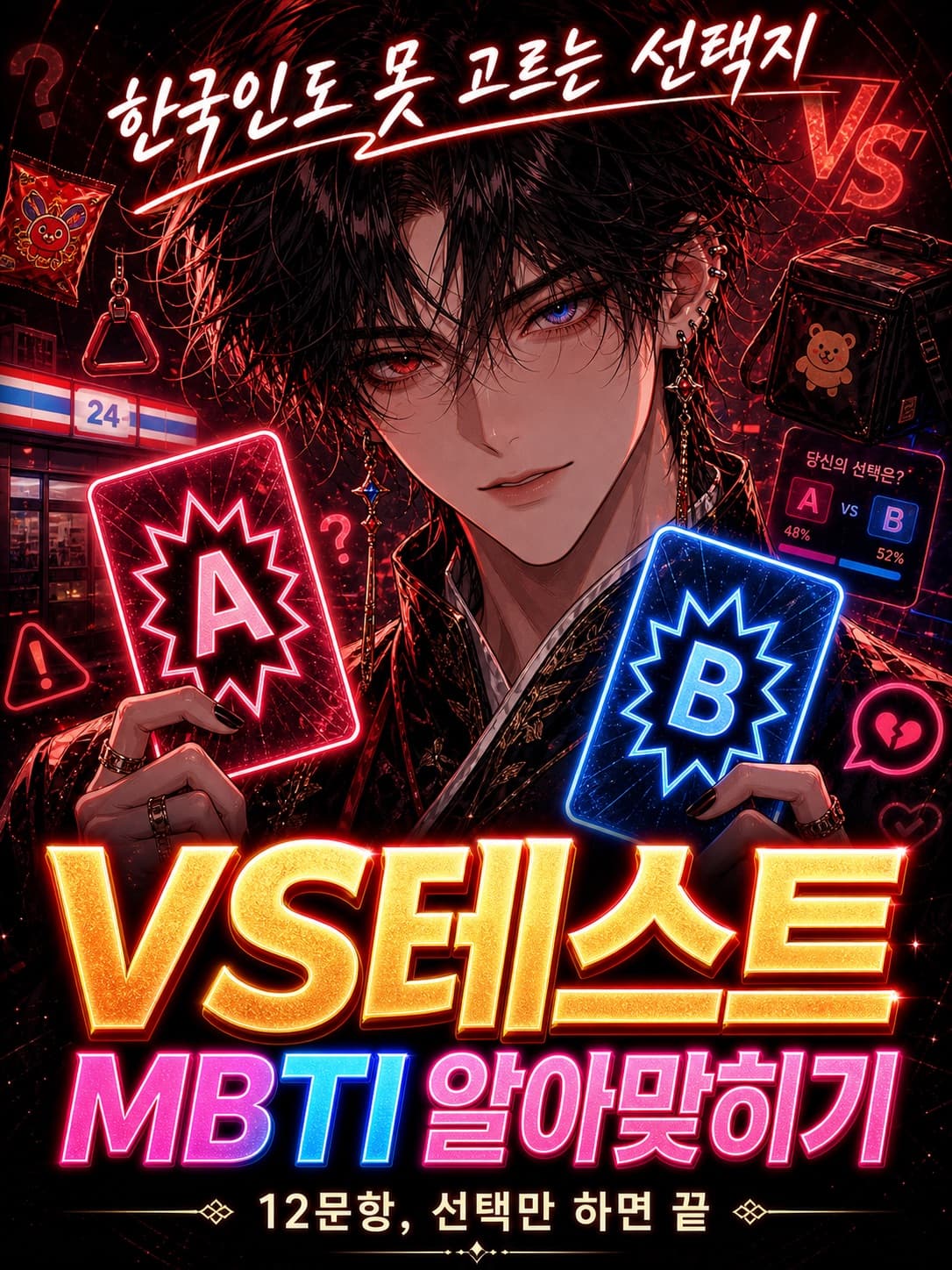 VS테스트로 MBTI알아맞히기